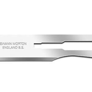 Dermaplane #10R Stainless Steel Sterile Surgical Blades 100/box