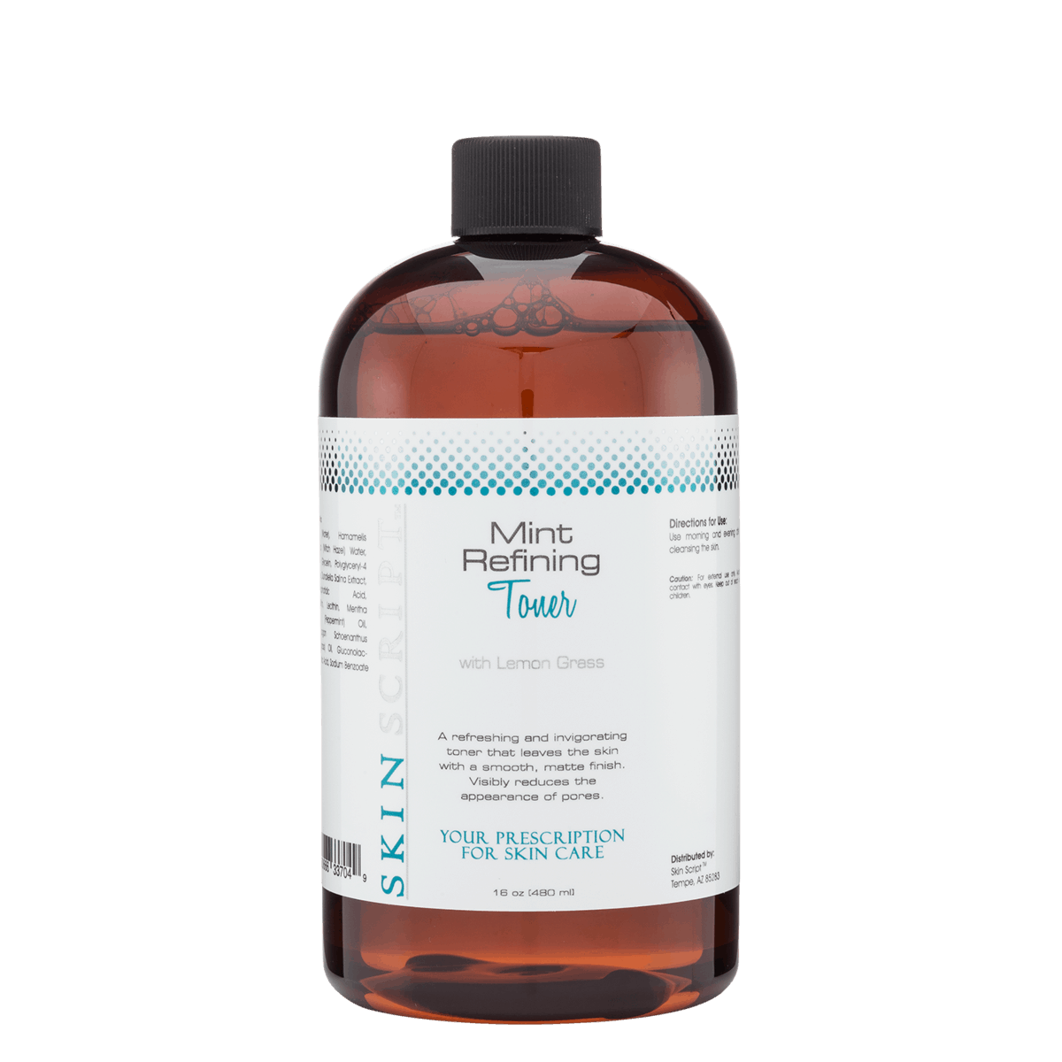 Skin Script Rx Mint Refining Toner 16oz