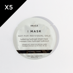 Image Skincare I Mask Hydrating Hydrogel Sheet Mask For The Treatment Room (Backbar 5 Pack)